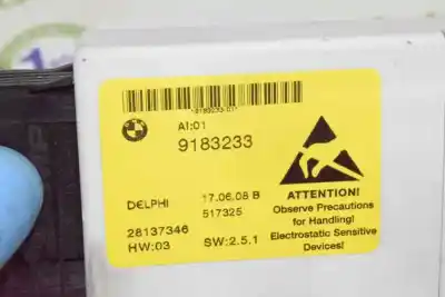 Peça sobressalente para automóvel em segunda mão módulo eletrônico por bmw 5 (e60) 520 d referências oem iam 61319183233  9183233