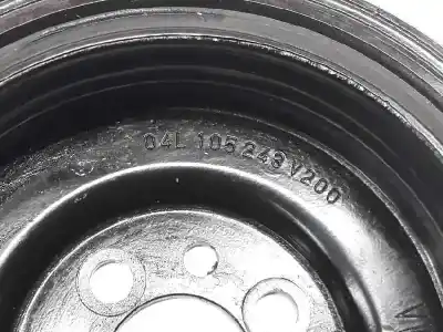 Peça sobressalente para automóvel em segunda mão polia do virabrequim por volkswagen touran (5t1) 1.6 tdi referências oem iam 04l105243