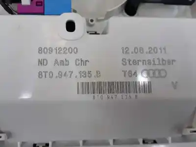 Автозапчастина б/у внутрішне світло для audi a4 b8 avant (8k5) 2.0 tdi посилання на oem iam 8t0947140  8t0947135b