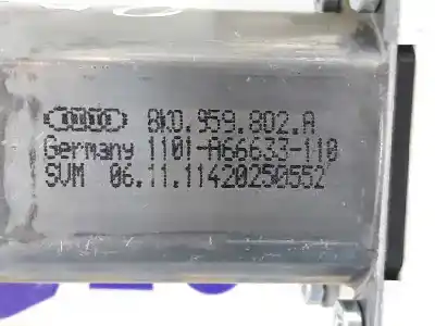 Автозапчасти б/у мотор стекла переднего правого за audi a4 b8 avant (8k5) 2.0 tdi ссылки oem iam 8t0959802b  8k0959802a