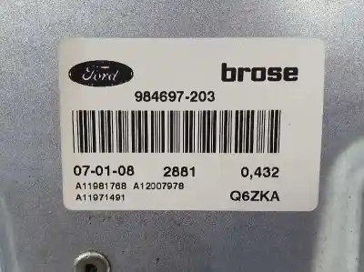 Piesă de schimb auto la mâna a doua mecanism acționare geam fațã dreapta pentru ford focus ii sedán (db_, fch, dh) 1.6 tdci referințe oem iam 1738646  3m51r23200da
