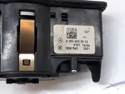 Second-hand car spare part headlights switch for clase c clase c familiar 2.1 cdi oem iam references a2049053003  10091542