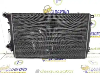 Peça sobressalente para automóvel em segunda mão radiador de água por volkswagen golf plus v (5m1, 521) 1.9 tdi referências oem iam 1k0121253aa