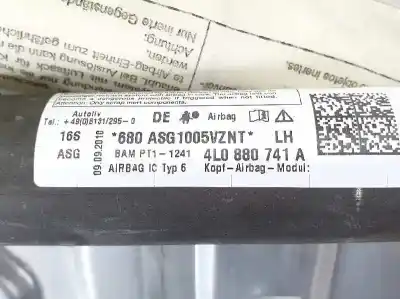 Автозапчастина б/у передня ліва подушка безпеки для audi q7 3.0 v6 24v tdi посилання на oem iam 4l0880741a  4l0880741a