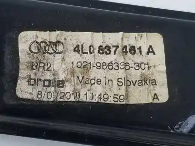 Автозапчастина б/у регулятор вікна передній лівий для audi q7 3.0 v6 24v tdi посилання на oem iam 4l0837461a  986336301