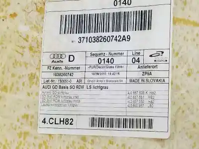 Автозапчастина б/у інтер'єрний дах для audi q7 3.0 v6 24v tdi посилання на oem iam 4l0817017a  4l0817017a