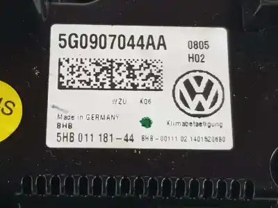 Автозапчастина б/у клімат-контроль для volkswagen golf vii (5g1, bq1, be1, be2) 2.0 gti посилання на oem iam 5gb0907044aa