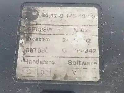 Second-hand car spare part heater for bmw x3 (e83) 2.0 turbodiesel cat oem iam references 64129145439  64129145439