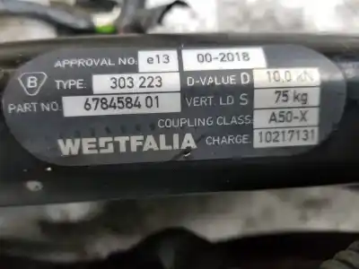 Gebrauchtes Autoersatzteil anhängerkupplung zum bmw serie 3 cabrio 3.0 turbodiesel oem-iam-referenzen 71606790757 71606790757 