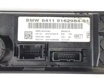 Peça sobressalente para automóvel em segunda mão comando de sofagem (chauffage / ar condicionado) por bmw serie 3 cabrio 3.0 turbodiesel referências oem iam 64119162984
