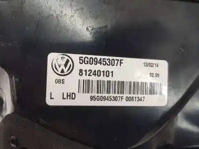 Автозапчастина б/у лівий задній ліхар в дверях для volkswagen golf vii (5g1, bq1, be1, be2) 2.0 gti посилання на oem iam 5g0945307f  5g0945307f