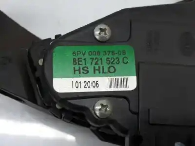 Автозапчастина б/у педальний потенціометр для audi a4 b7 avant (8ed) 2.0 tdi 16v посилання на oem iam 8e1721523c  6pv008375