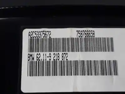Second-hand car spare part dashboard for bmw x6 (e71, e72) xdrive 40 d oem iam references 62109218872  62109218872