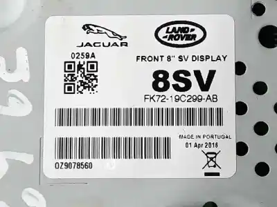 Автозапчасти б/у многофункциональный дисплей за land rover range rover evoque pure ссылки oem iam lr032856  lr083639