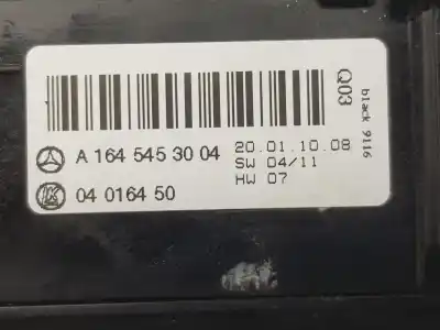 Автозапчасти б/у управление светом за clase c clase m 3.0 cdi ссылки oem iam a1645453004  a1645453004