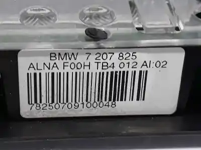 Second-hand car spare part center tailgate light for bmw x6 (e71, e72) xdrive 40 d oem iam references 7207825  63257207825