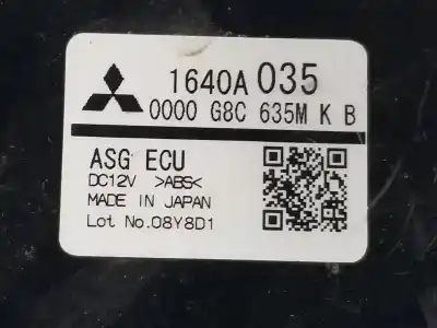 Автозапчастина б/у електронний модуль для mitsubishi asx (ga0w) 1.6 cat посилання на oem iam 1640a035  1640a035