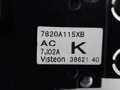 Автозапчастина б/у клімат-контроль для mitsubishi outlander (cw0) 2.2 di-d cat посилання на oem iam 7820a115xb  7820a115xb