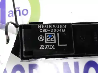 Автозапчасти б/у управление задними левыми стеклами за mitsubishi outlander (cw0) 2.2 di-d cat ссылки oem iam 8608a063  8608a063