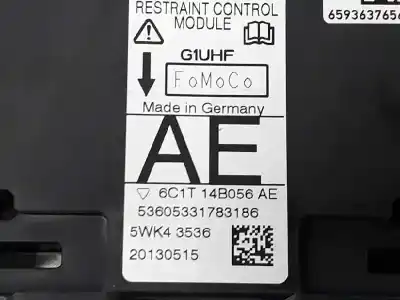 Автозапчасти б/у блок управления подушками безопасности за ford transit kastenwagen (ttg) 2.2 tdci cat ссылки oem iam 6c1t14b056ae  6c1t14b056ae