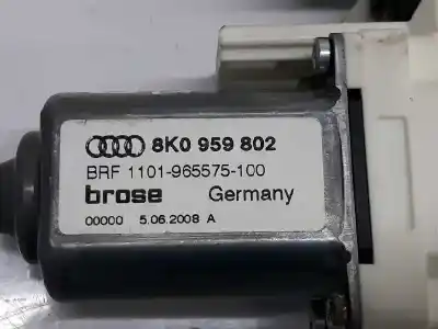 Автозапчастина б/у двигатель переднього правого скла для audi a4 b8 avant (8k5) 2.0 tdi посилання на oem iam 8t0959802a  8k0959902