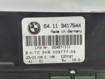 Second-hand car spare part climate control for bmw x3 (e83) 2.0 d oem iam references 64113417544  64113417544