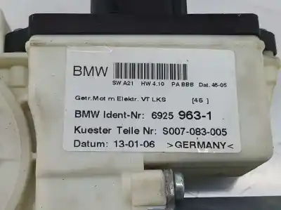 Автозапчастина б/у двигатель переднього ліва вікна для bmw x3 (e83) 2.0 d посилання на oem iam 6925963  67626925963