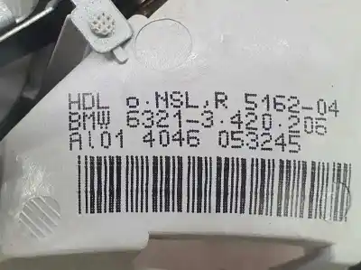 Автозапчасти б/у правый задний фонарь в двери за bmw x3 (e83) 2.0 d ссылки oem iam 63213420206  63213420206