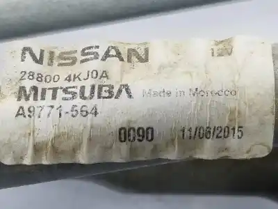 Second-hand car spare part front windshield wiper motor for nissan np300 pickup 2.3 dci d oem iam references 288004kj0a  288004kj0a