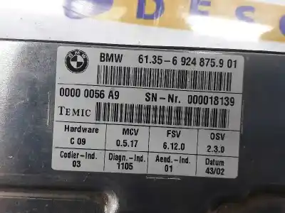Second-hand car spare part electronic module for bmw 7 (e65, e66, e67) 730 d oem iam references 61356924875  