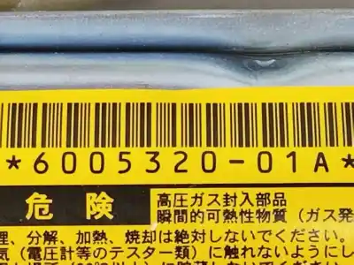 Second-hand car spare part front left curtain airbag for toyota land cruiser (j12) 3.0 turbodiesel oem iam references 6218060010 6218060010 