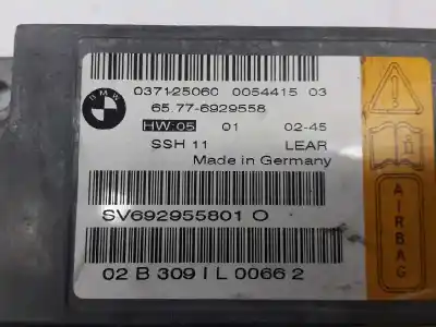 Pezzo di ricambio per auto di seconda mano sensore per bmw 7 (e65, e66, e67) 730 d riferimenti oem iam 65776929558  