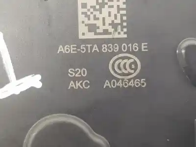Автозапчастина б/у замок заднього правого дверя для skoda rapid ambition посилання на oem iam 5e0839016a  5e0839016a