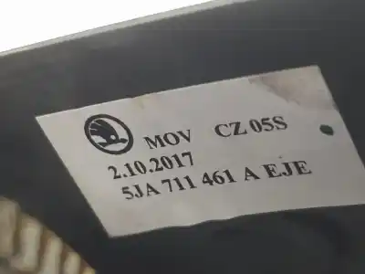 Автозапчасти б/у рычаг ручного тормоза за skoda rapid spaceback (nh1) 1.6 tdi ссылки oem iam 6r0711303h  6r0711303h