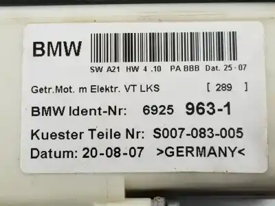 Автозапчастина б/у двигатель переднього ліва вікна для bmw x3 (e83) 3.0 d посилання на oem iam 6925963  67626925963