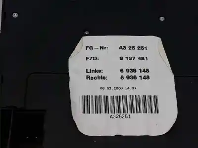 Pezzo di ricambio per auto di seconda mano luce interna per bmw 3 (e90) 320 d riferimenti oem iam 9137481  