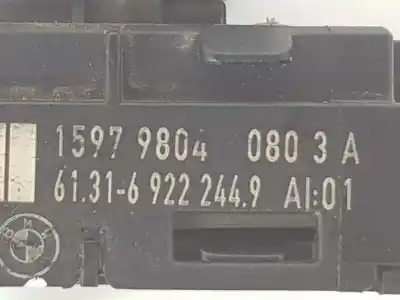 Peça sobressalente para automóvel em segunda mão botão / interruptor elevador vidro traseiro esquerdo por bmw 5 (e60) 520 i referências oem iam 61316922244  61316922244