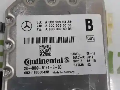 Автозапчастина б/у камера для clase c clase c familiar 2.1 cdi посилання на oem iam a0009050438  2840095121300