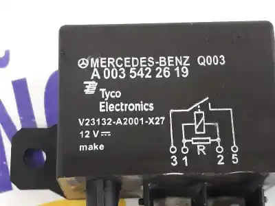 Second-hand car spare part electronic module for clase c clase c familiar 2.1 cdi oem iam references a0035422619  v23132a2001x27