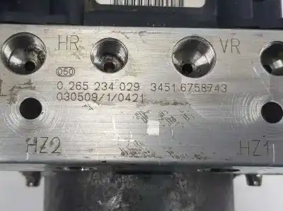 Peça sobressalente para automóvel em segunda mão abs por bmw 5 (e60) 520 i referências oem iam 34516765485  34526765487 34516758743 0265234029