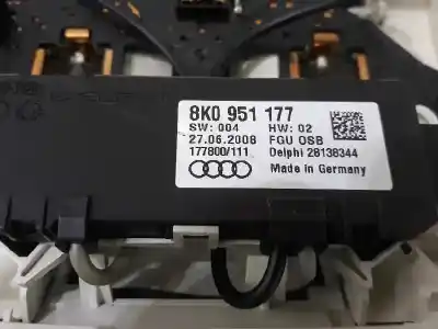 Автозапчасти б/у внутренний свет за audi a4 b8 (8k2) 2.0 tfsi ссылки oem iam 8k0951177  8t0947140