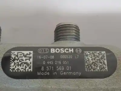 Автозапчастина б/у рампа инжектора для bmw x3 (g01, f97) xdrive 30d посилання на oem iam 8571569