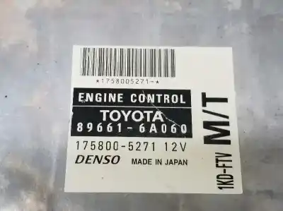 Peça sobressalente para automóvel em segunda mão centralina de motor uce por toyota land cruiser (j12) 3.0 turbodiesel referências oem iam 896616a060 896616a060 