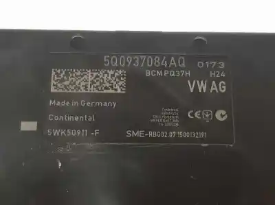 Автозапчастина б/у електронний модуль для seat leon (5f1) 1.6 tdi посилання на oem iam 5q0937084aq  5q0937084aq