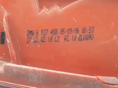 Second-hand car spare part right tailgate light for bmw 3 (e90) 320 d oem iam references 63216937458  6937458