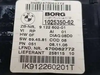 Second-hand car spare part dashboard for bmw 3 (e90) 325 d oem iam references 62109122602  102535062