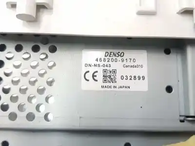 Second-hand car spare part multifunction display for mazda cx7 2.2 turbodiesel oem iam references eh64611j0f  eh64611j0f