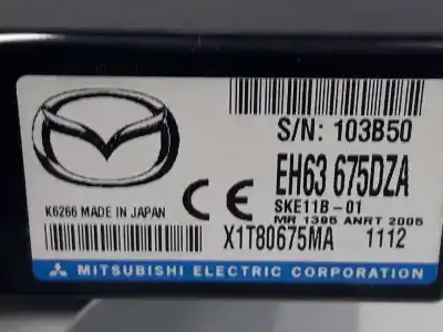 Second-hand car spare part electronic module for mazda cx7 2.2 turbodiesel oem iam references eh63675dza  eh63675dza