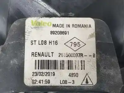 Автозапчастина б/у ліва протитутмана для dacia sandero 0.9 tce cat посилання на oem iam 261500097r  261500097r