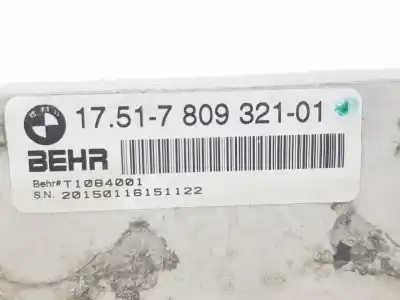 Second-hand car spare part intercooler for bmw x5 (f15, f85) xdrive 40e oem iam references 7809321  17517809321